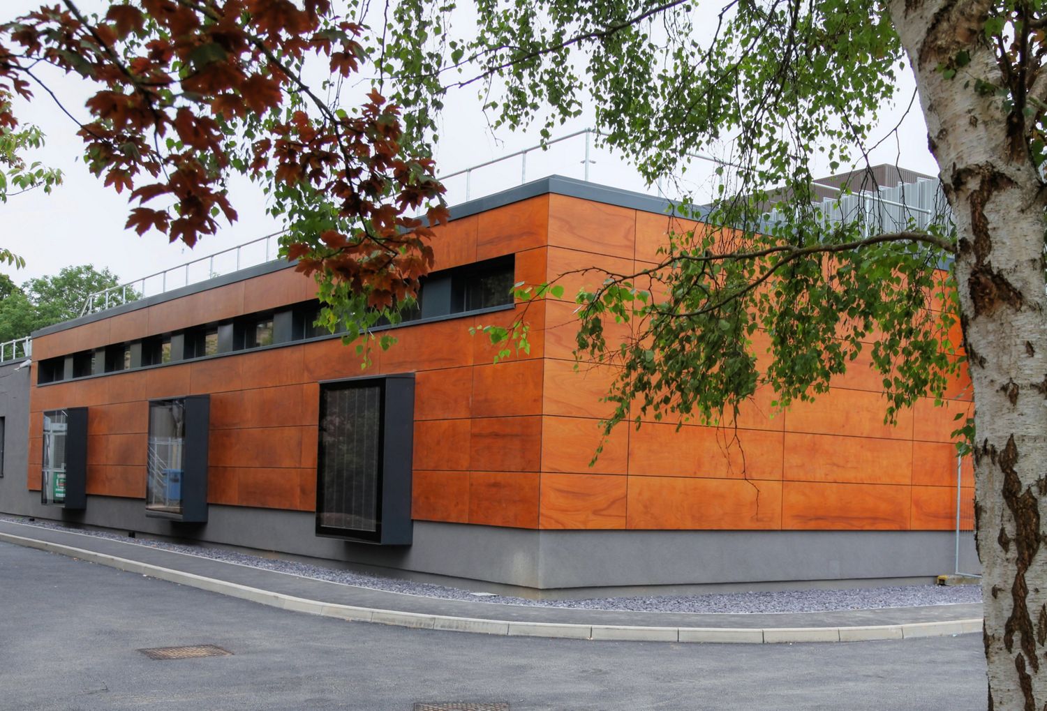 External view of the Dyson Centre for Neonatal Care. 